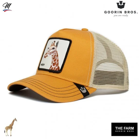 Giraffe Trucker Cap "High (Caps) Goorin Bros chez FrenchMarket