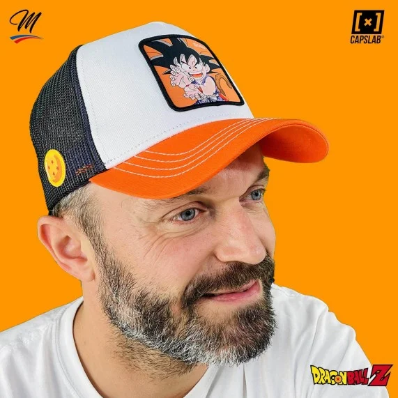 Cappellino Trucker Dragon Ball Little Goku (Cappellino) Capslab chez FrenchMarket