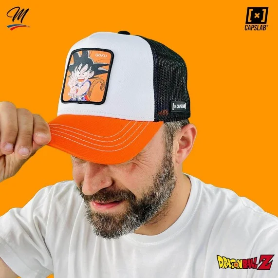 Cappellino Trucker Dragon Ball Little Goku (Cappellino) Capslab chez FrenchMarket