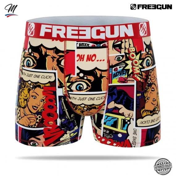 Boxer Street Art da uomo (Boxer) Freegun chez FrenchMarket