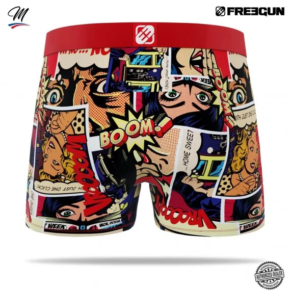 Boxer Street Art da uomo (Boxer) Freegun chez FrenchMarket