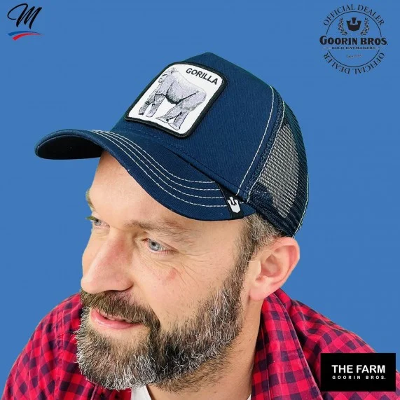 Trucker Kappe GORILLA (Cap) Goorin Bros auf FrenchMarket