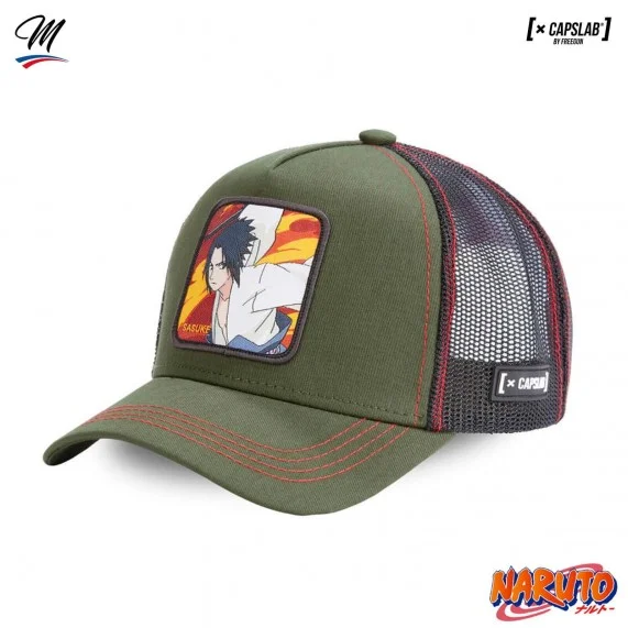 Casquette Trucker Naruto "Sasuke Uchiwa" (Casquettes) Capslab chez FrenchMarket