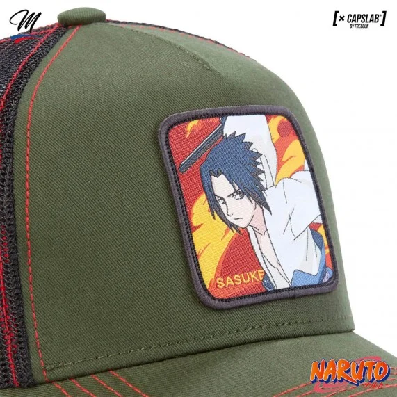 Casquette Trucker Naruto "Sasuke Uchiwa" (Casquettes) Capslab chez FrenchMarket