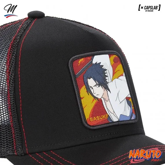 Casquette Trucker Naruto "Sasuke Uchiwa" (Casquettes) Capslab chez FrenchMarket