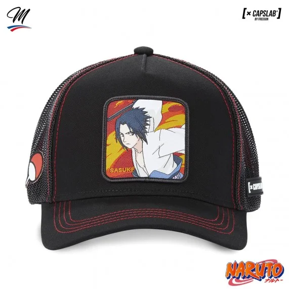 Cappello Trucker Naruto "Sasuke Uchiwa (Cappellino) Capslab chez FrenchMarket