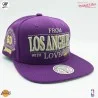 NBA Los Angeles Lakers "Los Angeles With Love" Mütze (Cap) Mitchell & Ness auf FrenchMarket