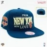 New York Knicks "New York met liefde" NBA pet (Caps) Mitchell & Ness chez FrenchMarket