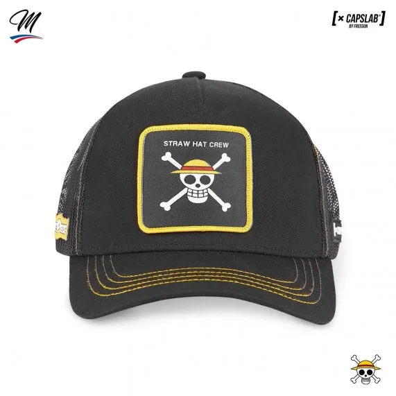 Casquette Trucker ONE PIECE Straw Hat Crew (Casquettes) Capslab chez FrenchMarket