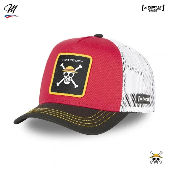 Trucker Kappe ONE PIECE Straw Hat Crew (Cap) Capslab auf FrenchMarket