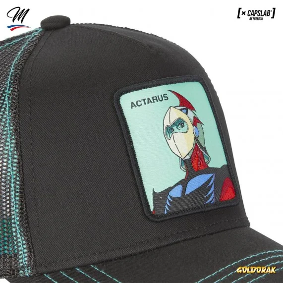 Cappello Trucker UFO Robot Goldrake (Cappellino) Capslab chez FrenchMarket