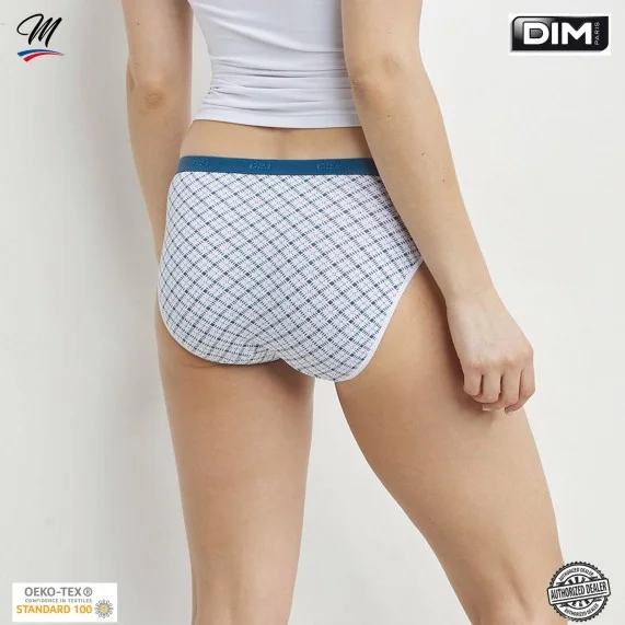 3er Set Cotton Stretch Fancy Panties "Les Pockets de Dim" (Höschen) Dim auf FrenchMarket