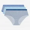 Lot de 3 Boxers Fantaisie Coton Stretch "Les Pockets de Dim" (Boxer Femme) Dim chez FrenchMarket