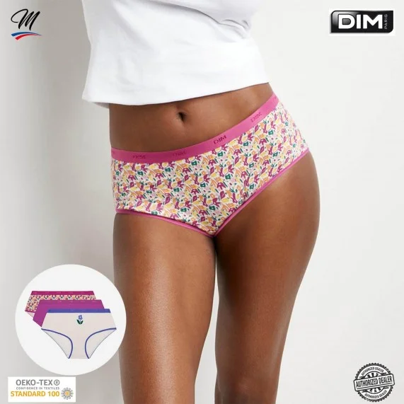 3er-Set Cotton Stretch Boxershorts "Les Pockets de Dim" (Boxers - Höschen) Dim auf FrenchMarket