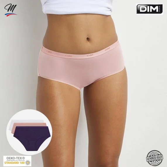 3er-Set Baumwoll-Stretch-Boxershorts "EcoDim" (Boxers - Höschen) Dim auf FrenchMarket