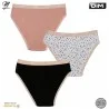 Set of 3 Girls' Fancy Cotton Stretch Panties "The Pockets (Panties) Dim on FrenchMarket