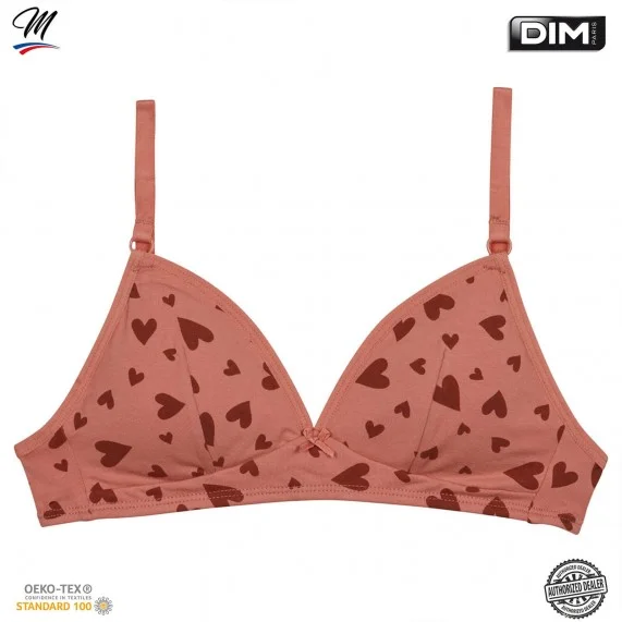 Reggiseno con ferretto in cotone per bambina (Reggiseni) Dim chez FrenchMarket