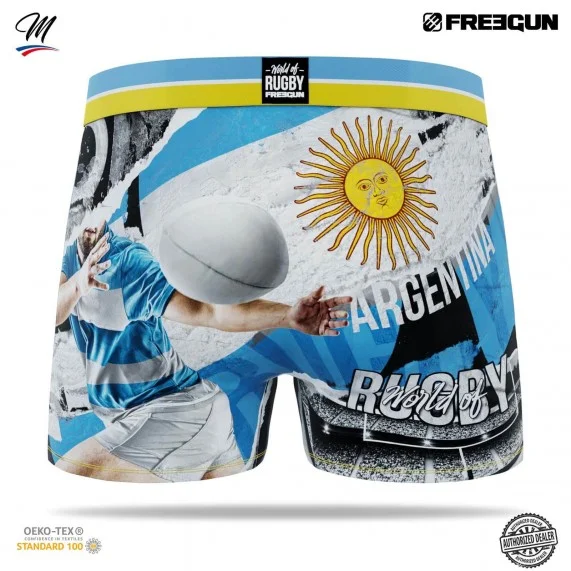 Boxer Premium da uomo per la Coppa del Mondo di Rugby (Boxer) Freegun chez FrenchMarket