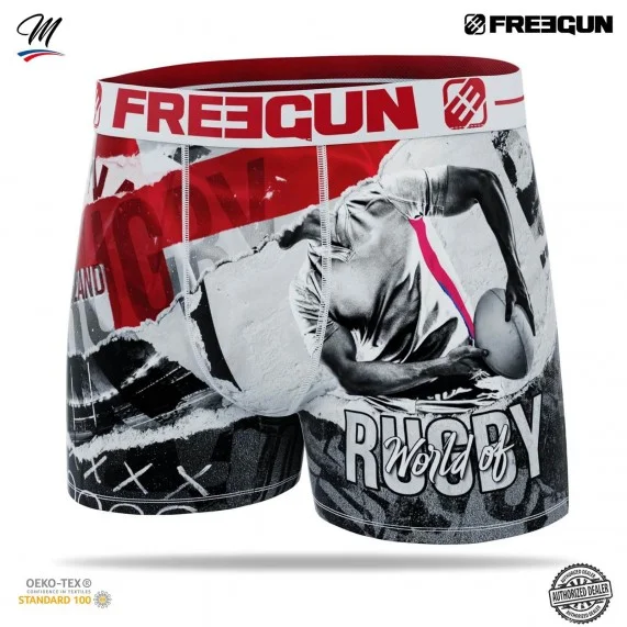 Boxer Premium de hombre para la Copa Mundial de Rugby (Boxers) Freegun chez FrenchMarket