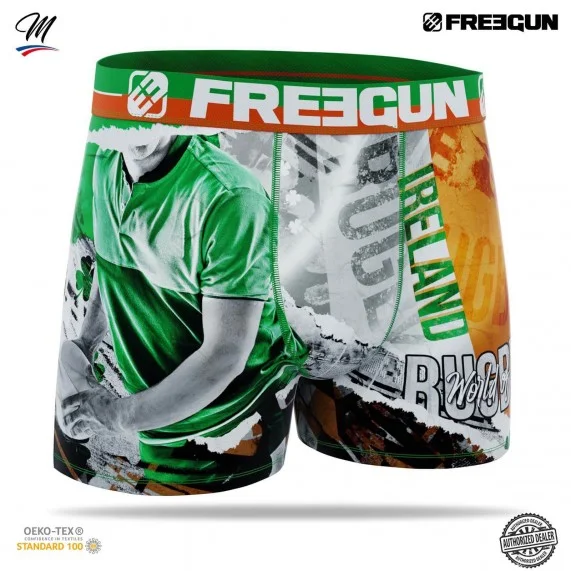 Boxer Premium de hombre para la Copa Mundial de Rugby (Boxers) Freegun chez FrenchMarket