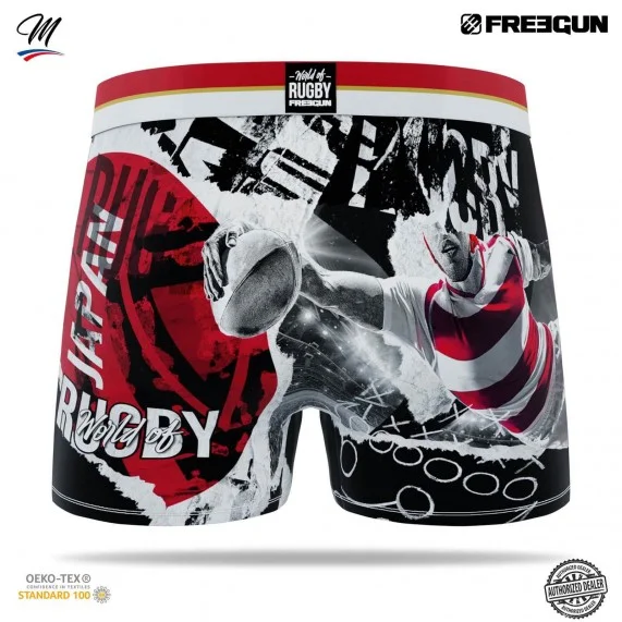 Boxer Premium da uomo per la Coppa del Mondo di Rugby (Boxer) Freegun chez FrenchMarket