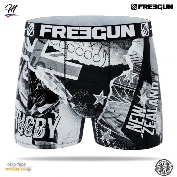 Boxer Premium da uomo per la Coppa del Mondo di Rugby (Boxer) Freegun chez FrenchMarket