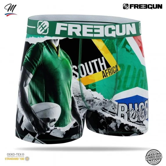 Boxershorts Mann Premium "Rugby World Cup" (Boxershorts) Freegun auf FrenchMarket