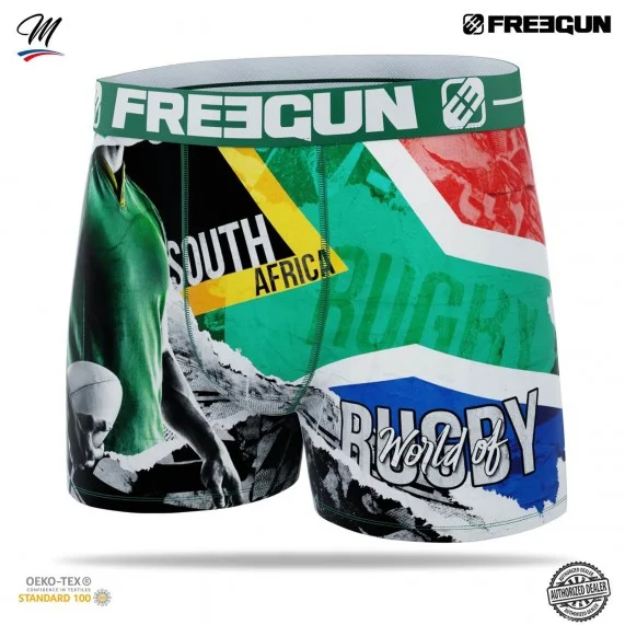 Boxer Premium da uomo per la Coppa del Mondo di Rugby (Boxer) Freegun chez FrenchMarket