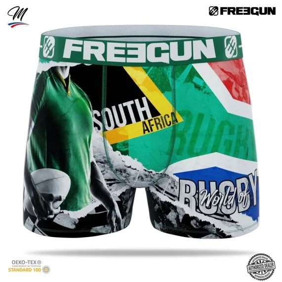 Boxer Premium da uomo per la Coppa del Mondo di Rugby (Boxer) Freegun chez FrenchMarket