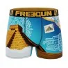 Herenboxershort "Paysage du Monde" van gerecyclede microvezel (Boksers) Freegun chez FrenchMarket