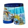 4er-Pack Boxershorts für Männer aus recycelter Mikrofaser Weltlandschaft (Boxershorts für Männer) Freegun auf FrenchMarket