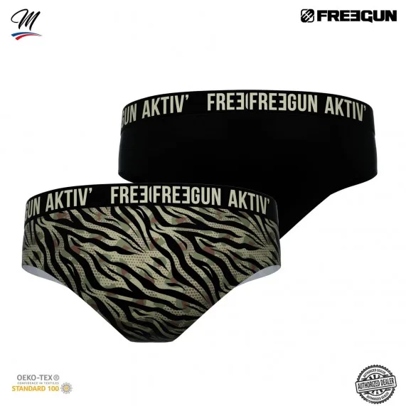 Ensemble Brassière et 2 Boxers AKTIV Sport Camouflage (Brassières) Freegun chez FrenchMarket