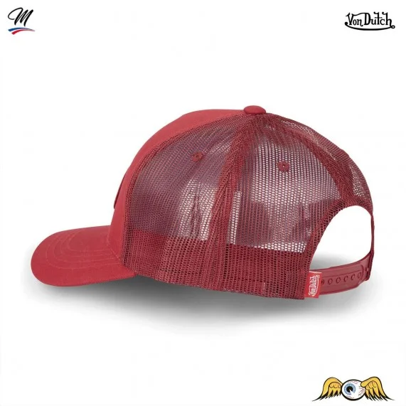 Cappello snapback trucker California Classic a tinta unita (Cappellino) Von Dutch chez FrenchMarket