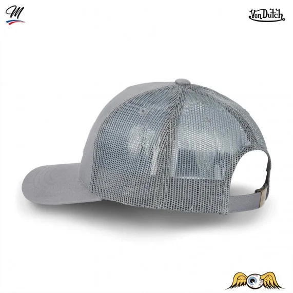 Cappello trucker California Classic, tinta unita (Cappellino) Von Dutch chez FrenchMarket