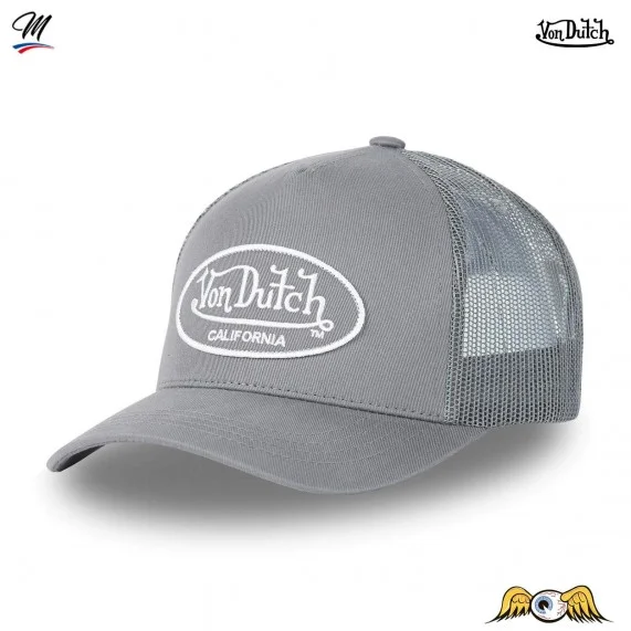 Cappello trucker California Classic, tinta unita (Cappellino) Von Dutch chez FrenchMarket