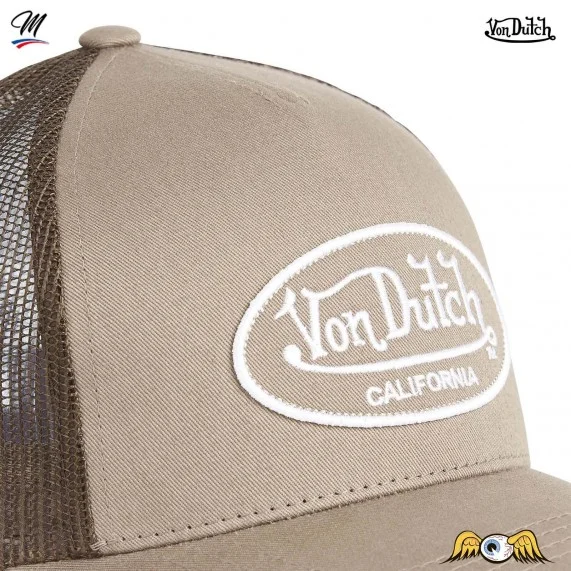 Casquette Trucker California Classique Unie (Casquettes) Von Dutch chez FrenchMarket