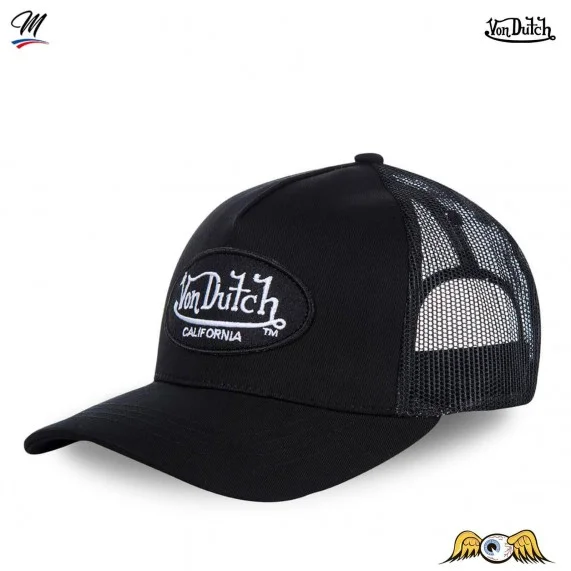 Cappello trucker California Classic, tinta unita (Cappellino) Von Dutch chez FrenchMarket