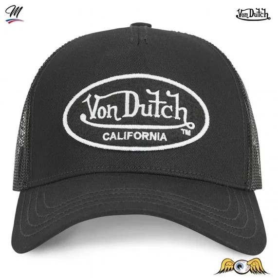 Casquette Trucker California Classique Unie (Casquettes) Von Dutch chez FrenchMarket