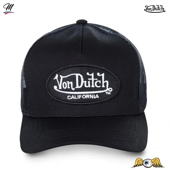 Cappello trucker California Classic, tinta unita (Cappellino) Von Dutch chez FrenchMarket