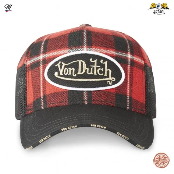 Cappello trucker a scacchi (Cappellino) Von Dutch chez FrenchMarket