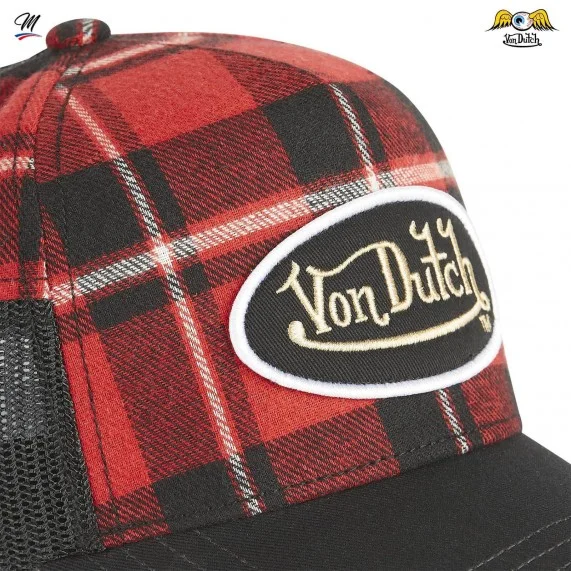 Cappello trucker a scacchi (Cappellino) Von Dutch chez FrenchMarket