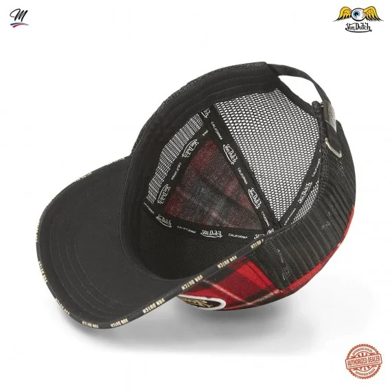 Gorra Trucker Checkered (Gorras) Von Dutch chez FrenchMarket