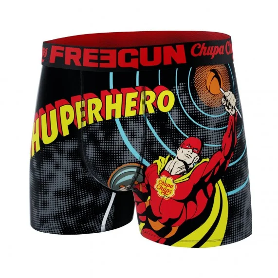 Boxer Homme Microfibre "Chupa Chups" (Boxers Homme) Freegun chez FrenchMarket