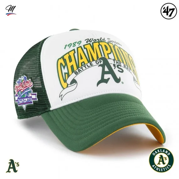 MLB Oakland Athletics Foam Cap "Foam '47 Offside DT" (Caps) '47 Brand on FrenchMarket