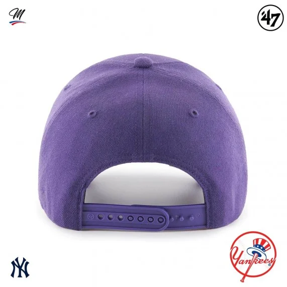 MLB New York Yankees MVP Snapback Cap Viola (Tappi) '47 Brand chez FrenchMarket