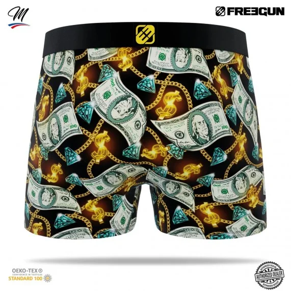 Herren Boxer Dollars (Boxershorts) Freegun auf FrenchMarket