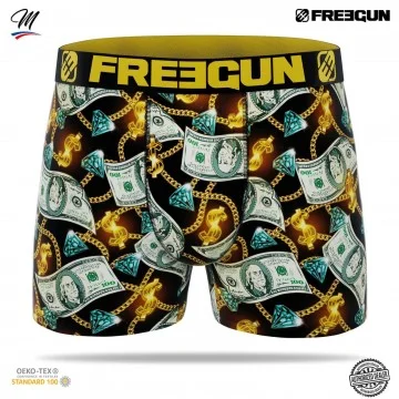 Heren Boxer Dollars (Boksers) Freegun chez FrenchMarket