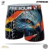 Calzoncillos bóxer de microfibra "Animal" para hombre (Boxers) Freegun chez FrenchMarket