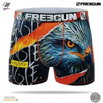 Boxer Animal in microfibra da uomo (Boxer) Freegun chez FrenchMarket