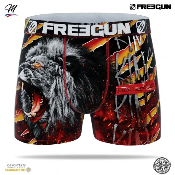 Boxer Homme Microfibre "Animaux" (Boxers Homme) Freegun chez FrenchMarket